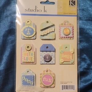 Studio K Grand Adhesions Tags